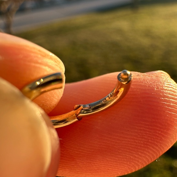 Vintage 9k ct yellow gold curb carabiner and catbird charm holder chain necklace - Picture 6 of 11